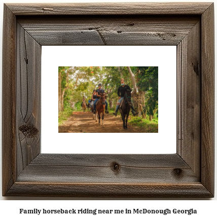 family horseback riding near me in McDonough, Georgia